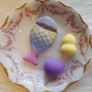 Foundation Brush/Sponge Set - Sunshine & L…
